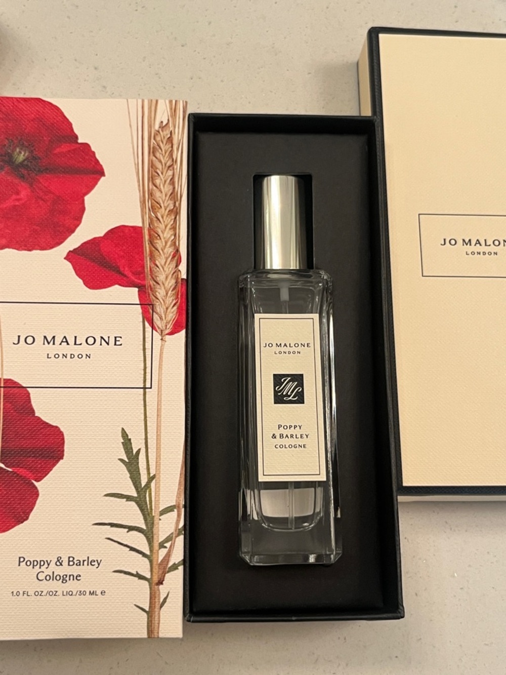 Jo Malone London Poppy and Barley 30ml New in box! Best scent and gift GWP